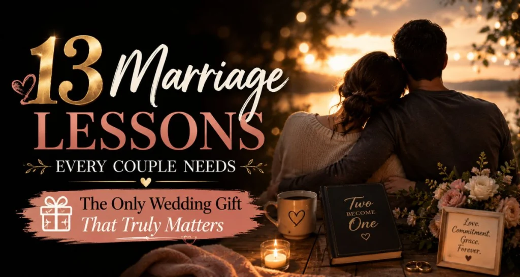 13 Marriage Lessons